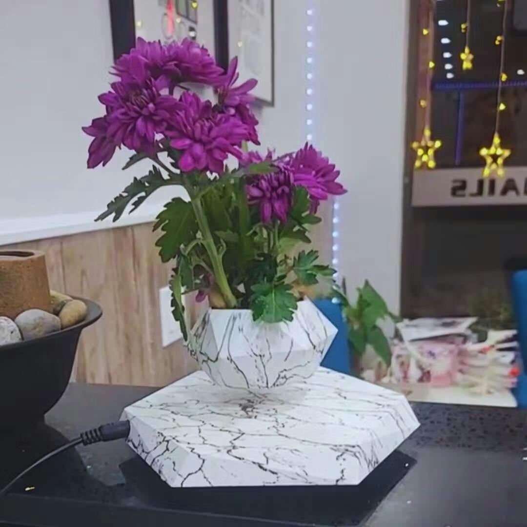 Svävande blomkruka med magnetisk levitation - Liva