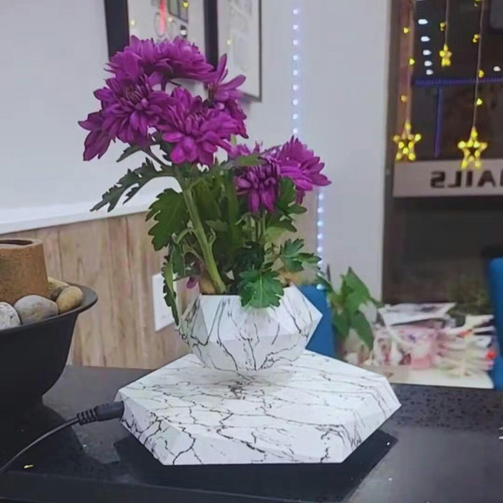 Svävande blomkruka med magnetisk levitation - Liva
