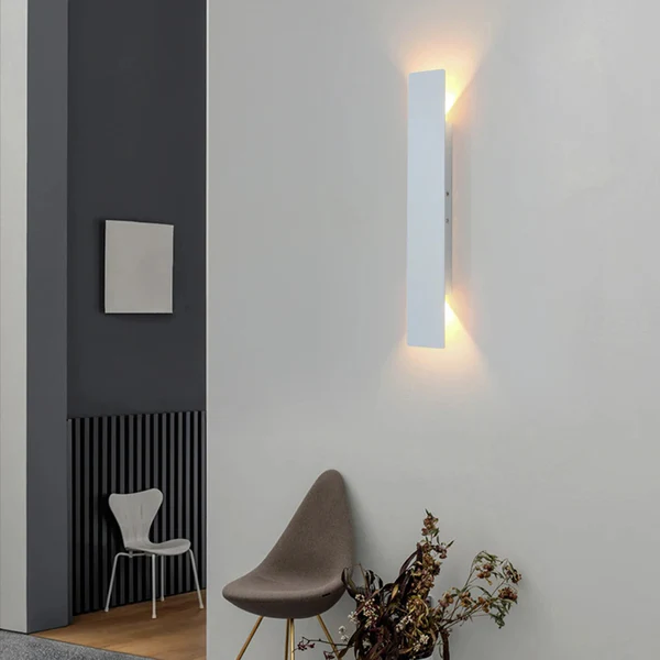 AquaLine LED utomhusvägglampa – Elegant design med väderbeständigt hölje