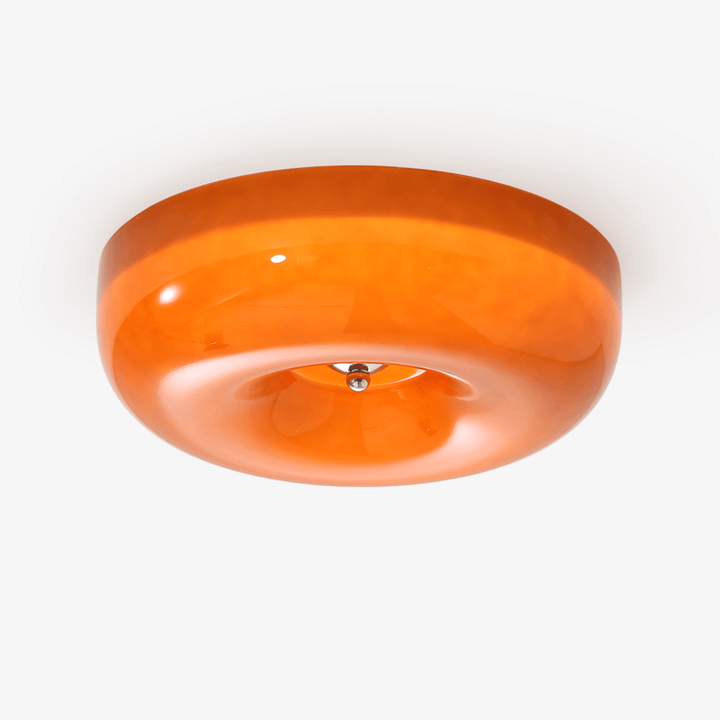 Afralia Modern Taklampa i Virvlande Glas