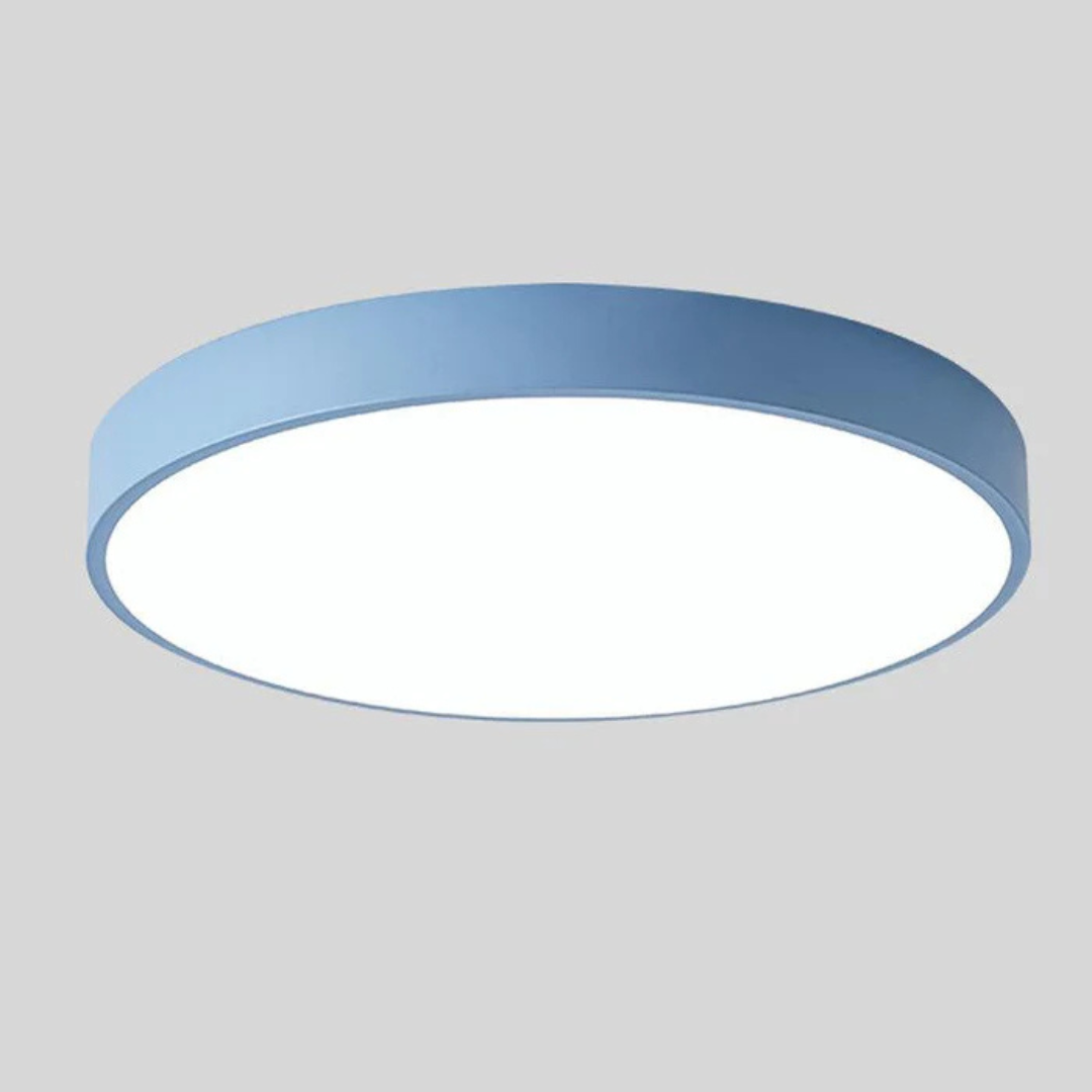 Delos Skandi taklampa i trä | Naturlig LED-designbelysning