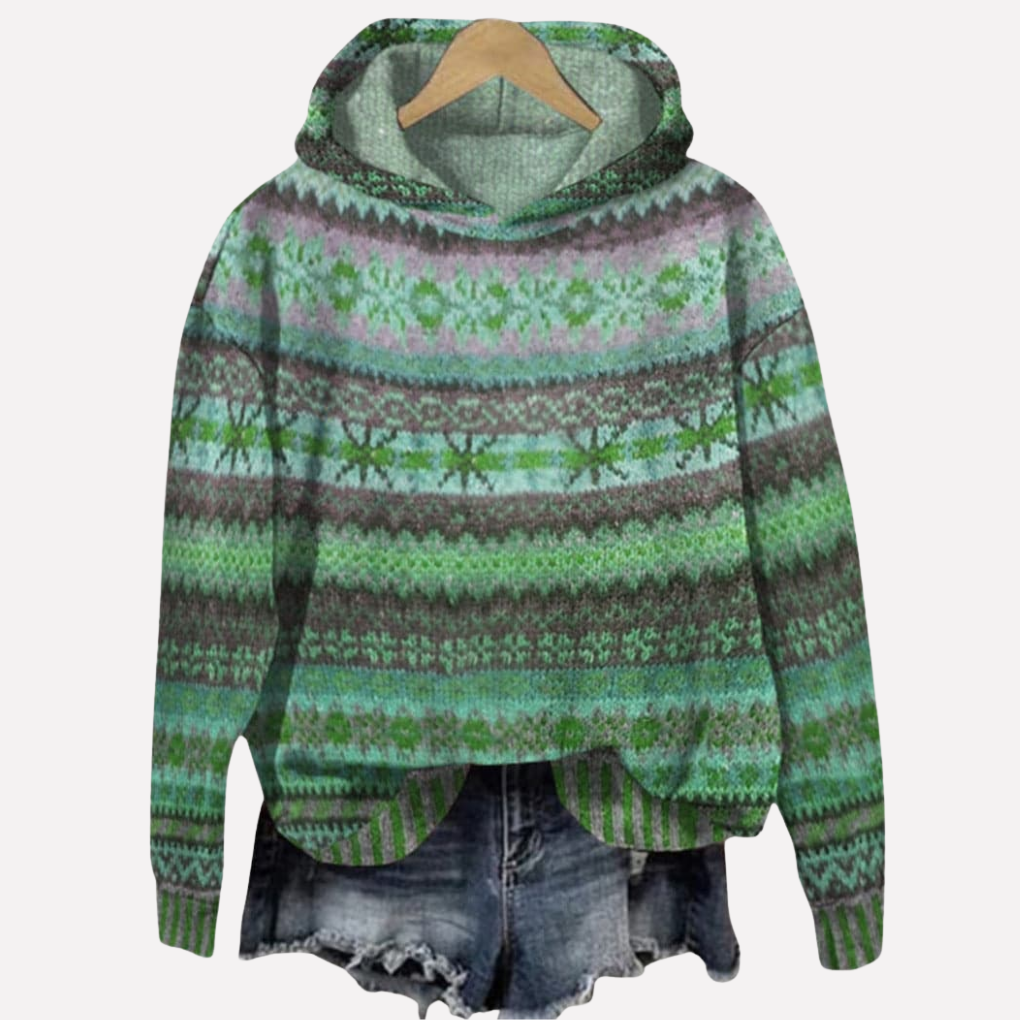Kvinnors Pullover Hoodie