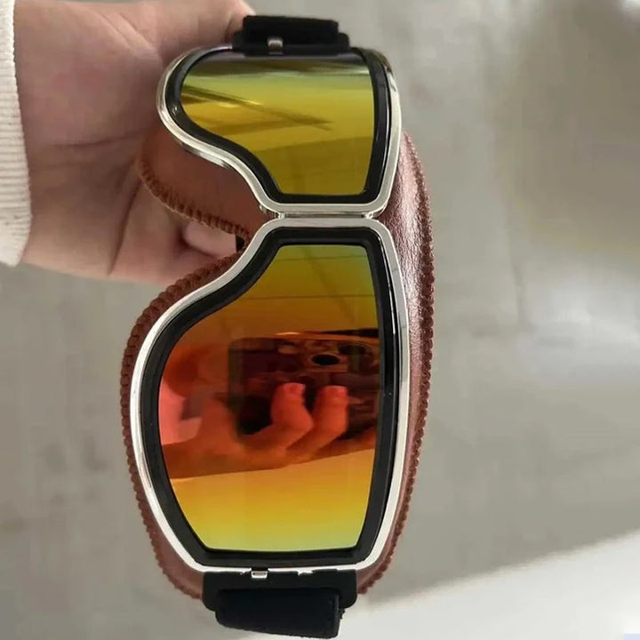 Vintage motorcykelglasögon