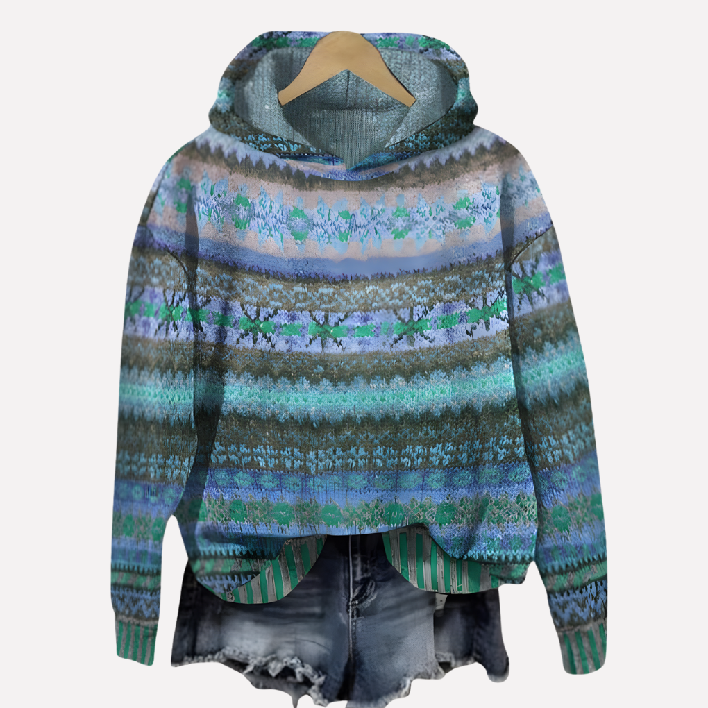 Kvinnors Pullover Hoodie
