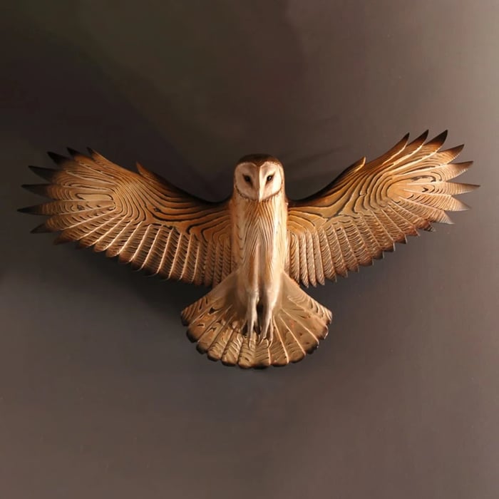 Väggdekoration – Uggla "Majestic"