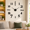 TopHouse DIY-väggklocka - Unik | Kreativ | Variabel design