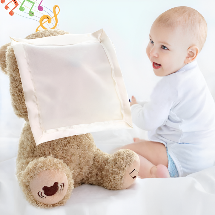 Peek A Boo Teddy Interdraft mjukisdjur