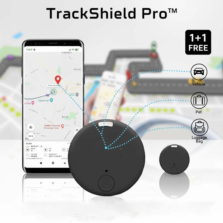 Magnetisk mini-GPS-tracker med realtidsposition, rörelselarm och ljudövervakning