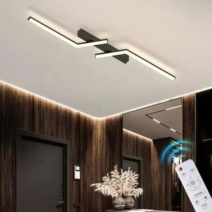 Modern LED-taklampa – Geometrisk lampa