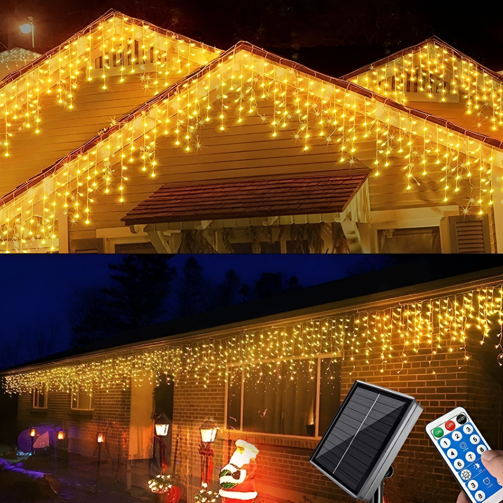 GlowCurtain ulkovalaistus (Ei mukana pistoketta)