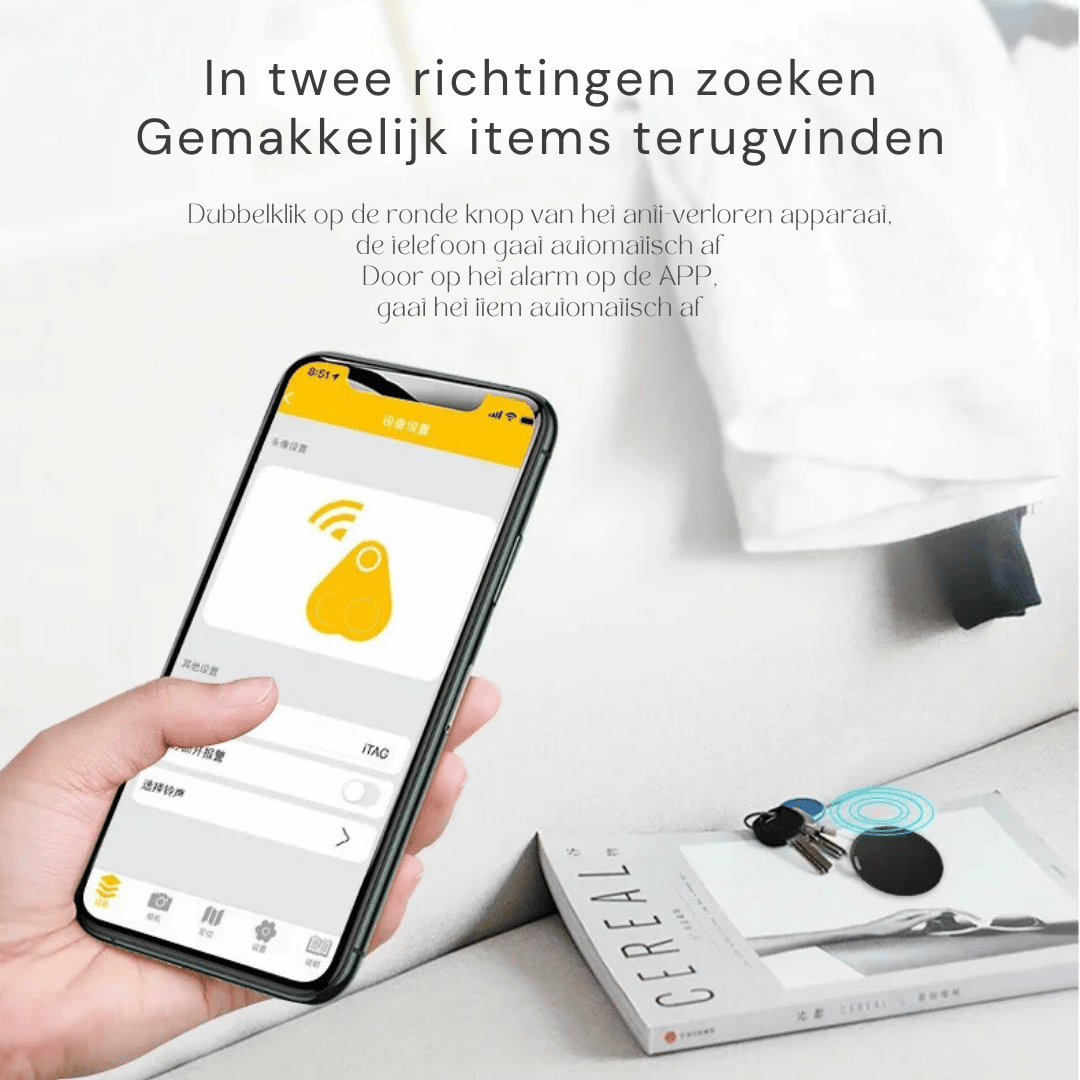 3x Mini GPS-spårare - Lokaliserare för bil och nycklar