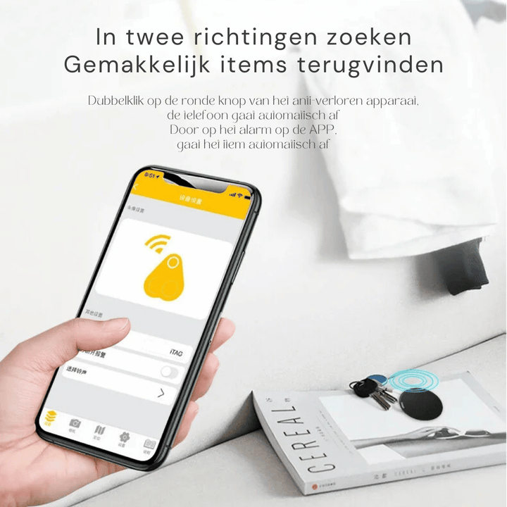 3x Mini GPS-spårare - Lokaliserare för bil och nycklar