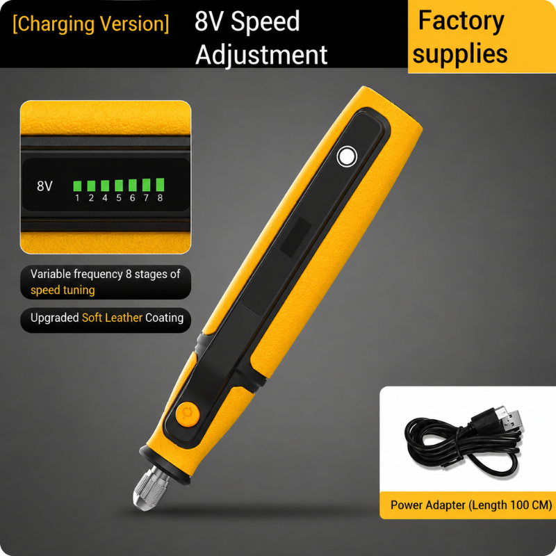 CarveMaster Pro™ | Sladdlöst mini-graverings- och snidverktyg