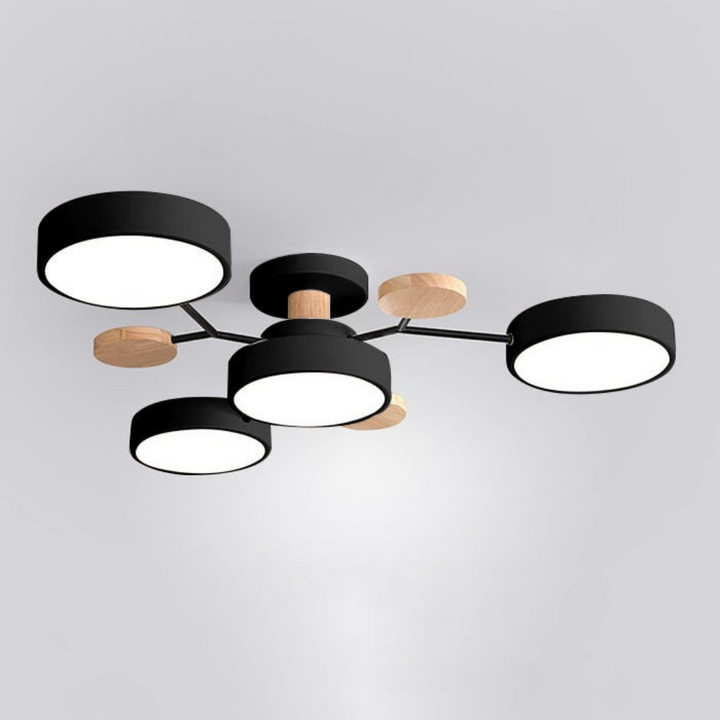 Tidy Design Modern LED-taklampa | Bländfri Belysning för Vardagsrum och Utrymmen