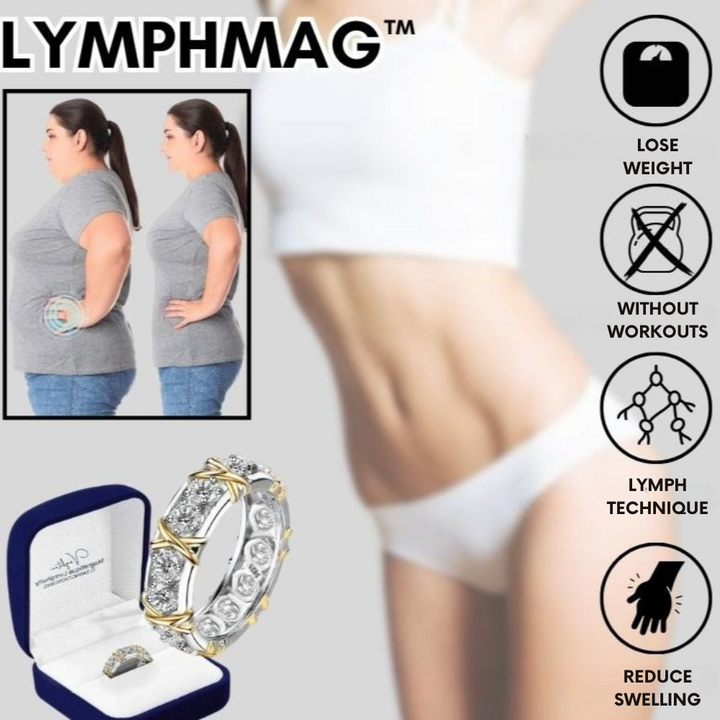 Magnetisk wellnessring för att stödja blodcirkulation, energi och avgiftning