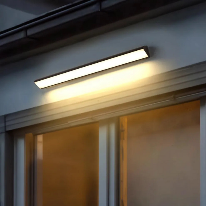 Utomhus LED-vägglampa | Vattentät och modern belysning för terrasser och entréer