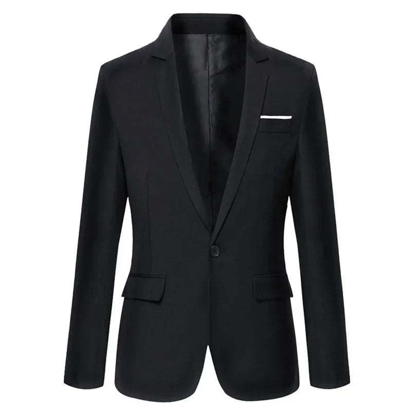 Pen slim fit blazer for menn