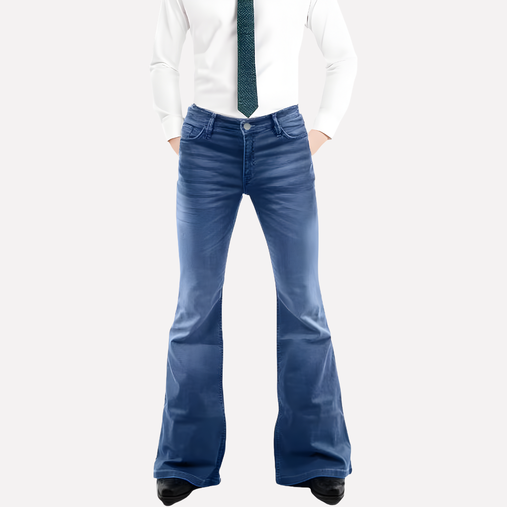 Herrjeans med vintageflare