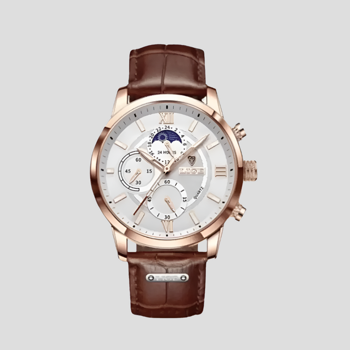 42mm klassisk herrklocka – elegant och funktionell
