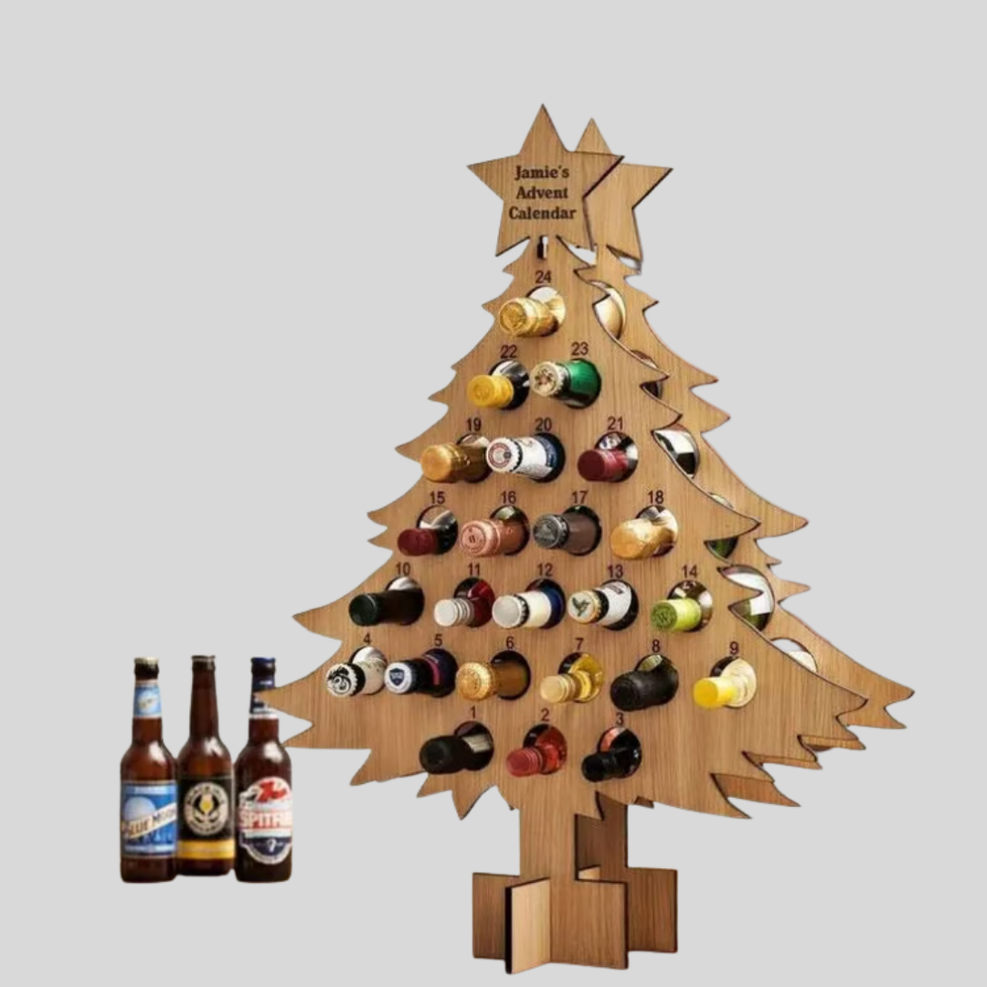 Ølflaske adventskalender