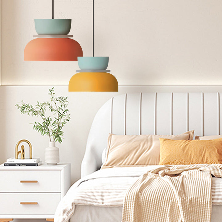 Lucie Nordic Color Block hänglampa