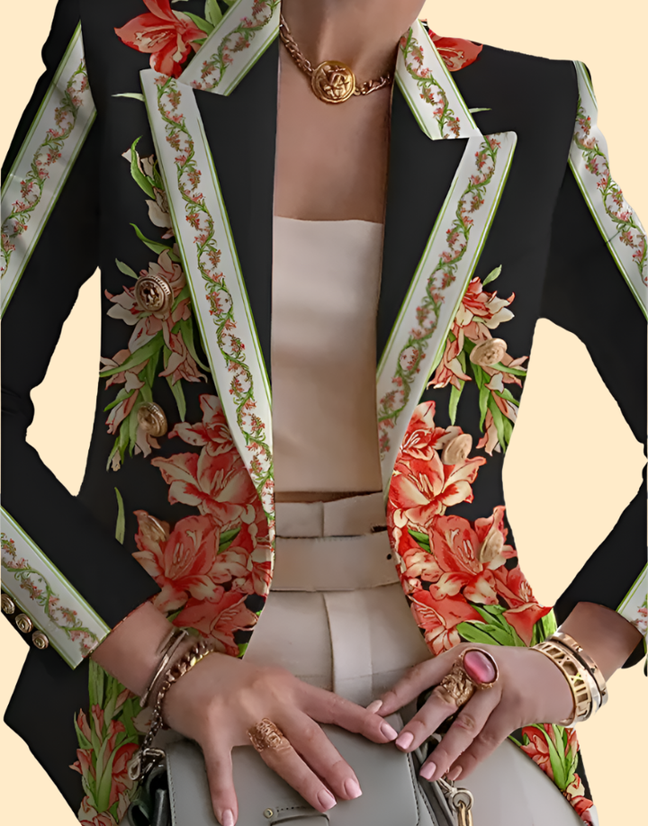 Elegant afslappet blazer til kvinder