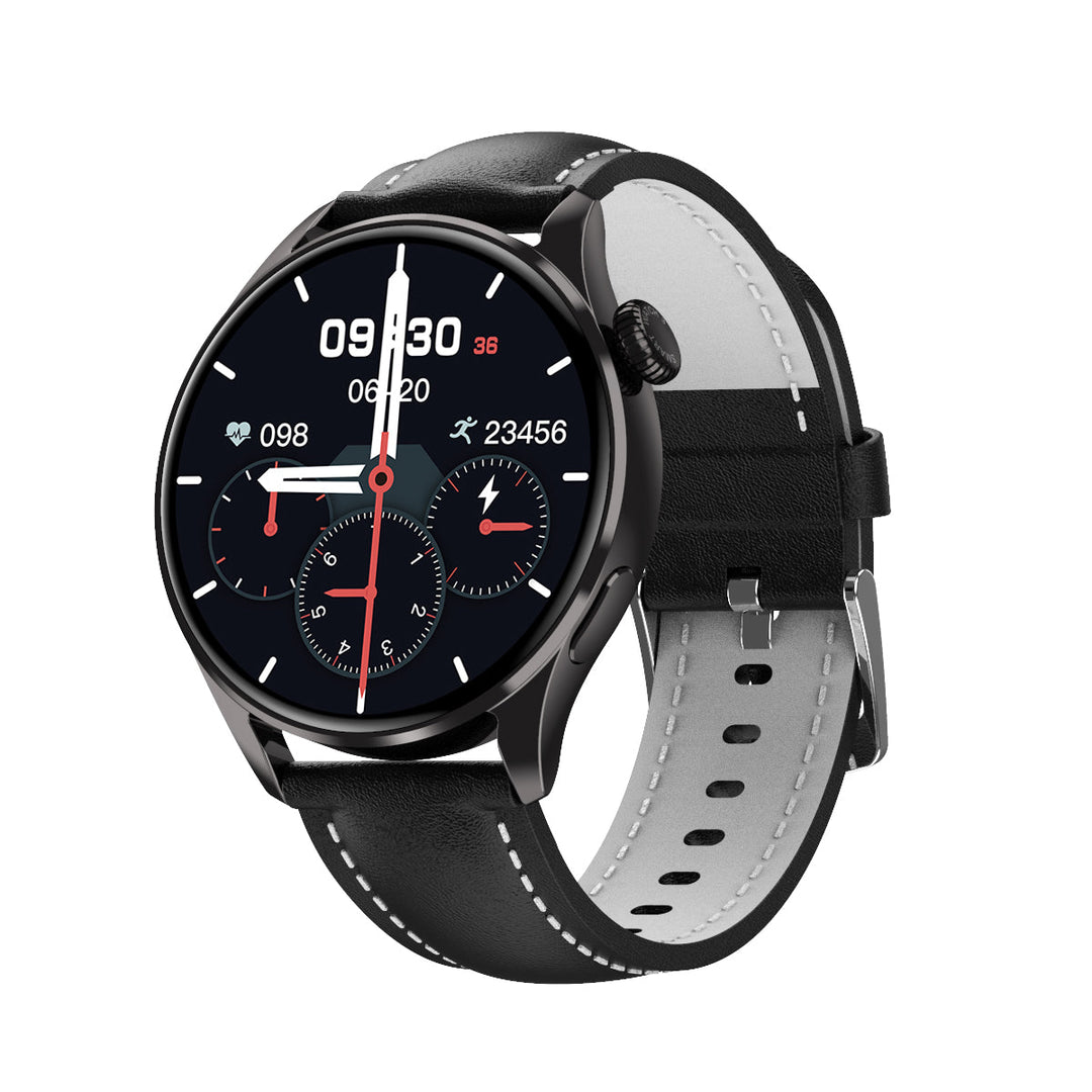 Vattentät smartwatch med blodtrycksmätare, syremättnadsmätare och sömnövervakning