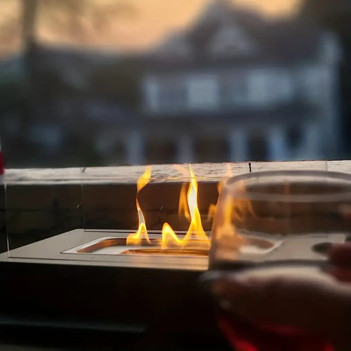 Serene Flame Luxe Fire Pit – skapa magiska kvällar med eld och stil