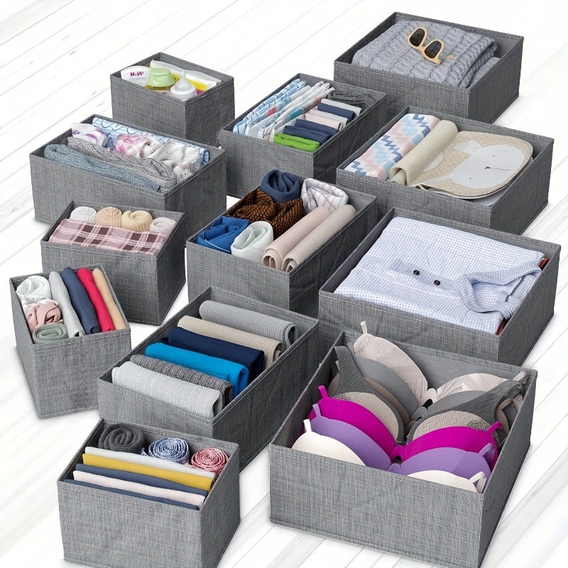OrganizePro Set med 12 lådorganizers – Effektivt och kompakt