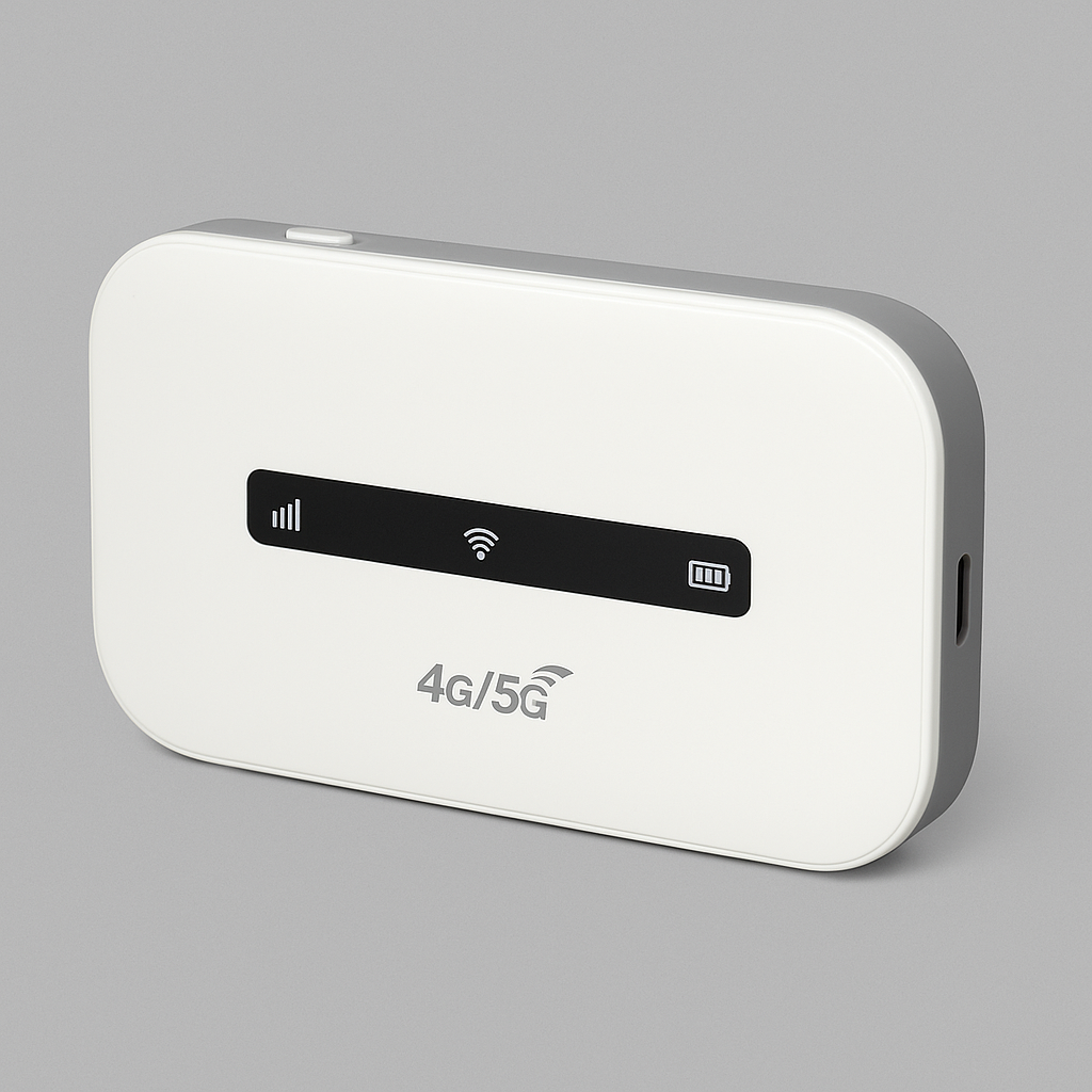 Bärbar Wi-Fi-router – Internetåtkomst när du är på språng
