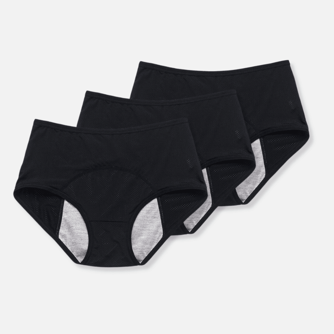 Läckagesäkert mensunderställ (3-pack)