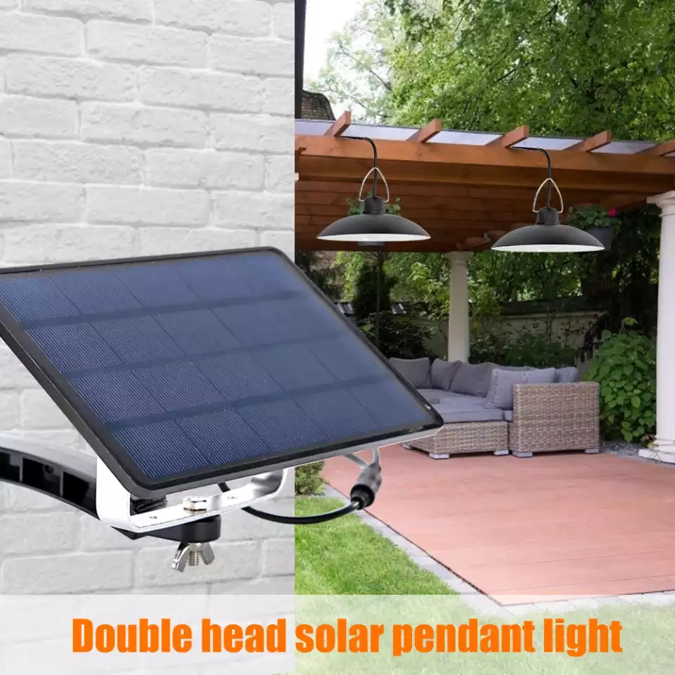 Trådlöst LED-lampset med solenergi och fjärrkontroll – TwinRay