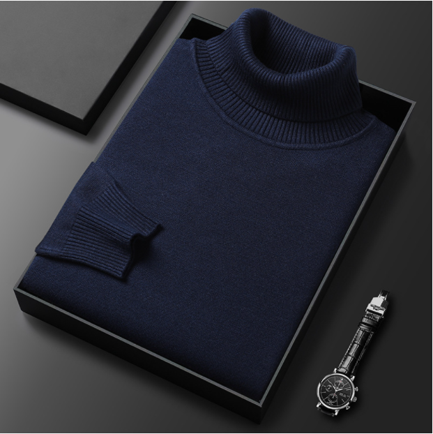 Mäns turtleneck tröja