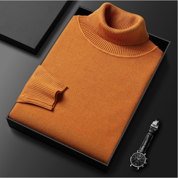 Mäns turtleneck tröja