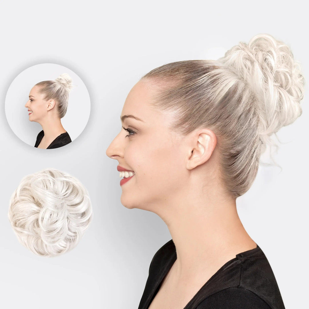 Hårförlängning i scrunchie-form – BunPop