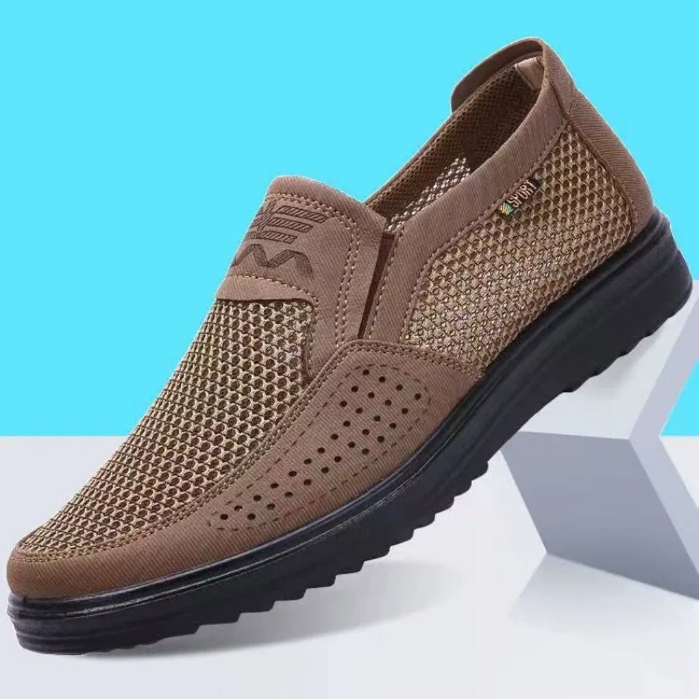 Andningsbara loafers – Lätt och elegant för vardagsbruk