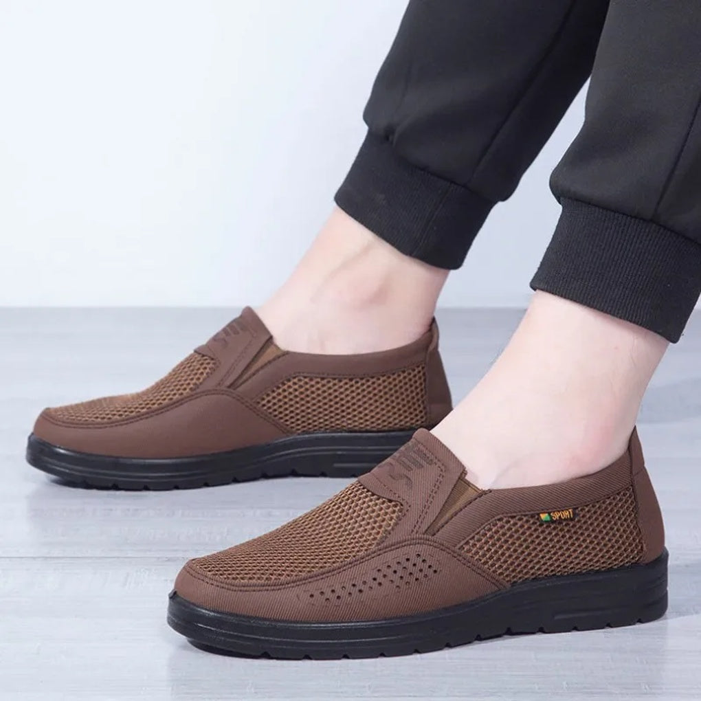 Andningsbara loafers – Lätt och elegant för vardagsbruk
