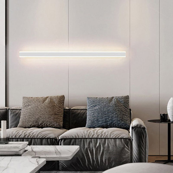 Arisha minimalistisk linjär LED-vägglampa Guld/Svart/Vit sovrum