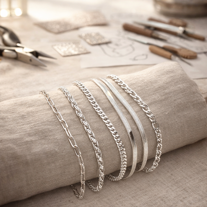 Elise Armbandsset i guld – Tidlöst & elegant
