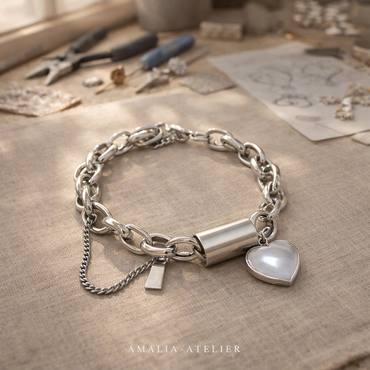Aurex Chunky Armband – Guldfärgat statementarmband