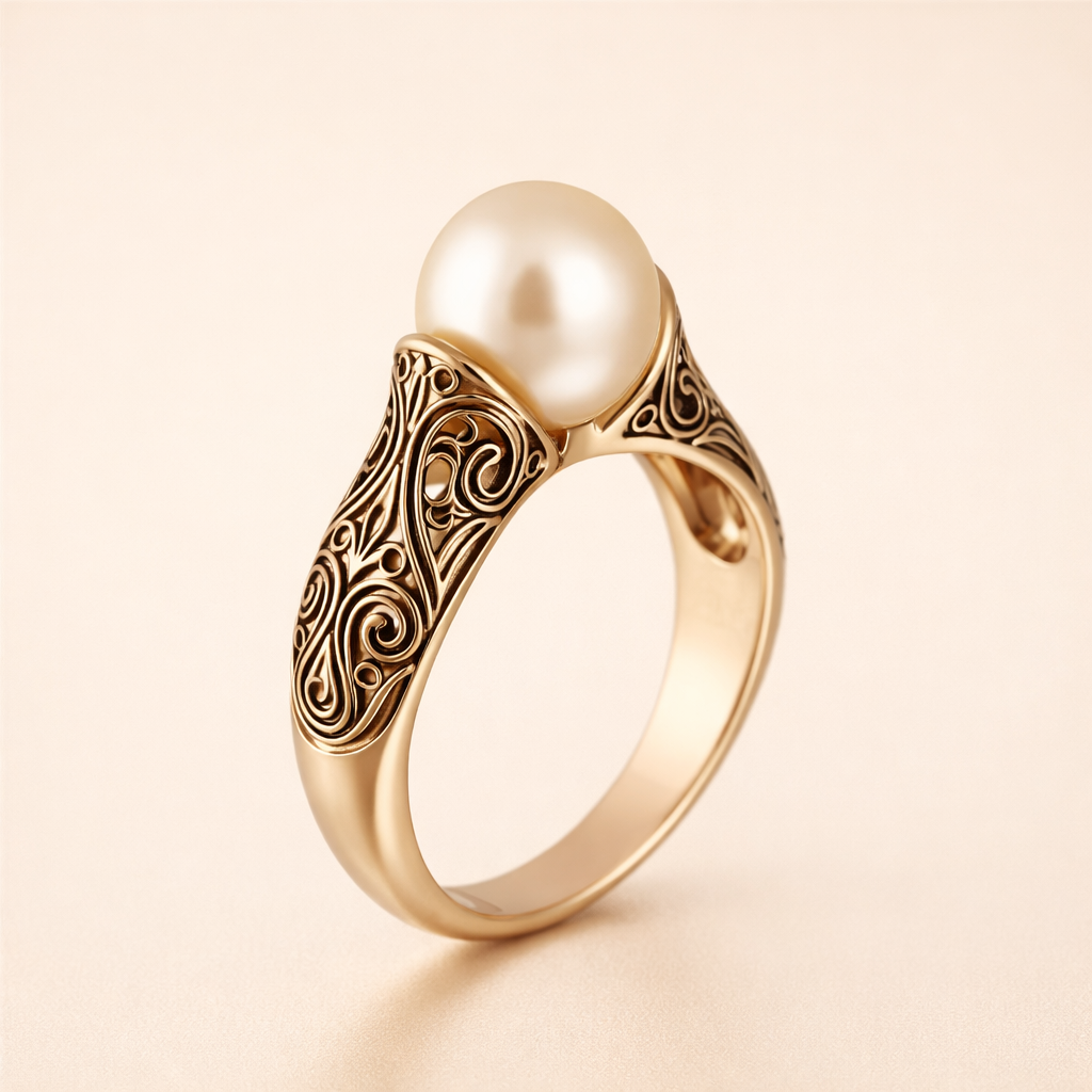 Charm - Vintage hjälmring