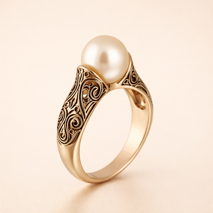 Charm - Vintage hjälmring