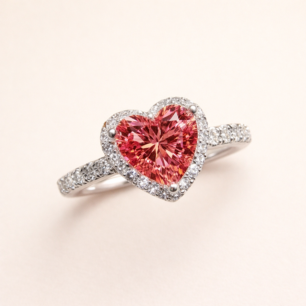 Elegant ring i vitguld med förfinade detaljer