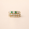 Elegant silverring med opal