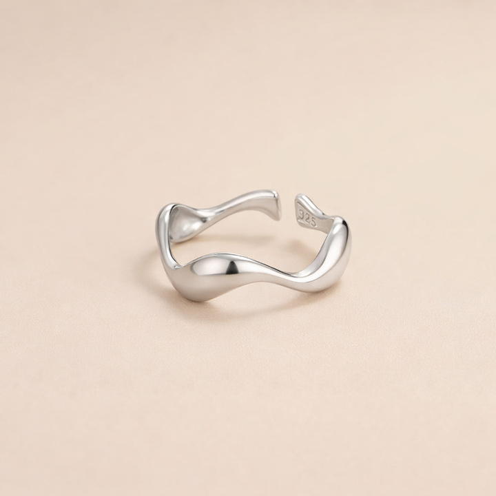 Vågor - Silverring