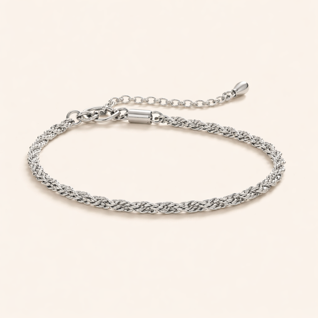 Förfinat silverarmband med elegant design