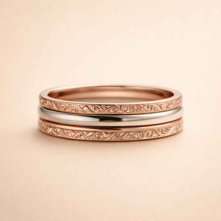 Elegant silverring med förfinade detaljer