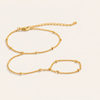Elegant silverarmband med förfinade detaljer