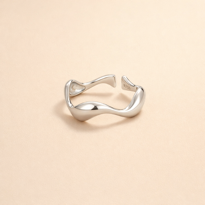Vågor - Silverring