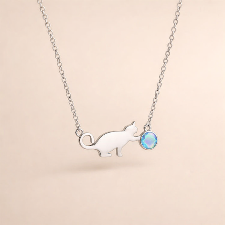 Vintage Kitty Halsband